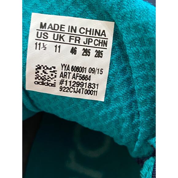 Adidas Adizero Track and Field Spikes Mens Size 11.5 Blue Top Strap Event Shoes - Picture 8 of 8